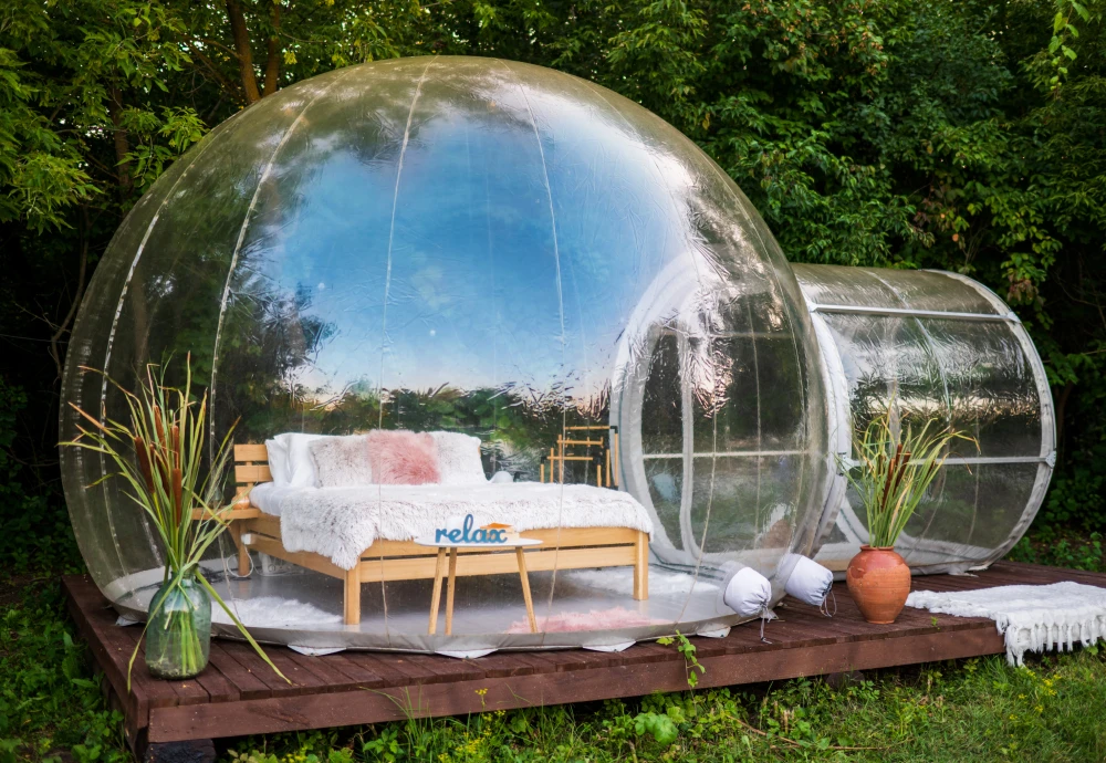 travel inflatable bubble tent